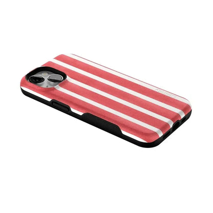 East Coast Summer | Red Stripes Case Phone Case Casetry