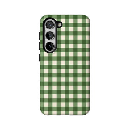 Checked Twice | Green Plaid Case
