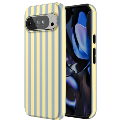 Coastline Stripes | Blue & Yellow Case