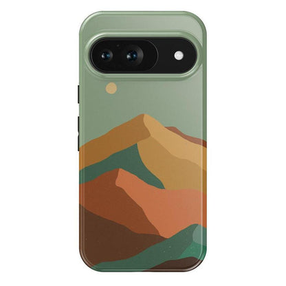 Endless Peaks | Colorblock Mountain Google Pixel Case Google Pixel Case Casetry Essential Google Pixel 9