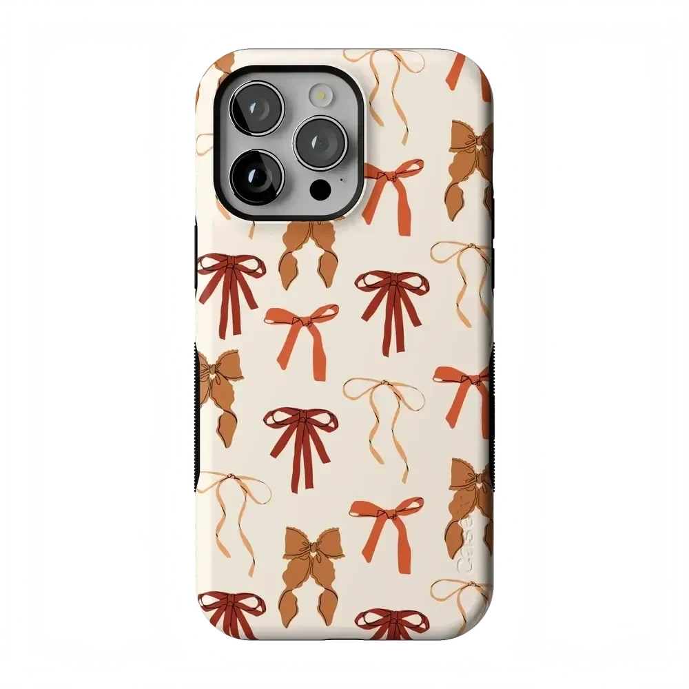 Fall Girlie | Pumpkin Spice Bows Case Phone Case get.casely Bold + MagSafe® iPhone 14 Pro Max