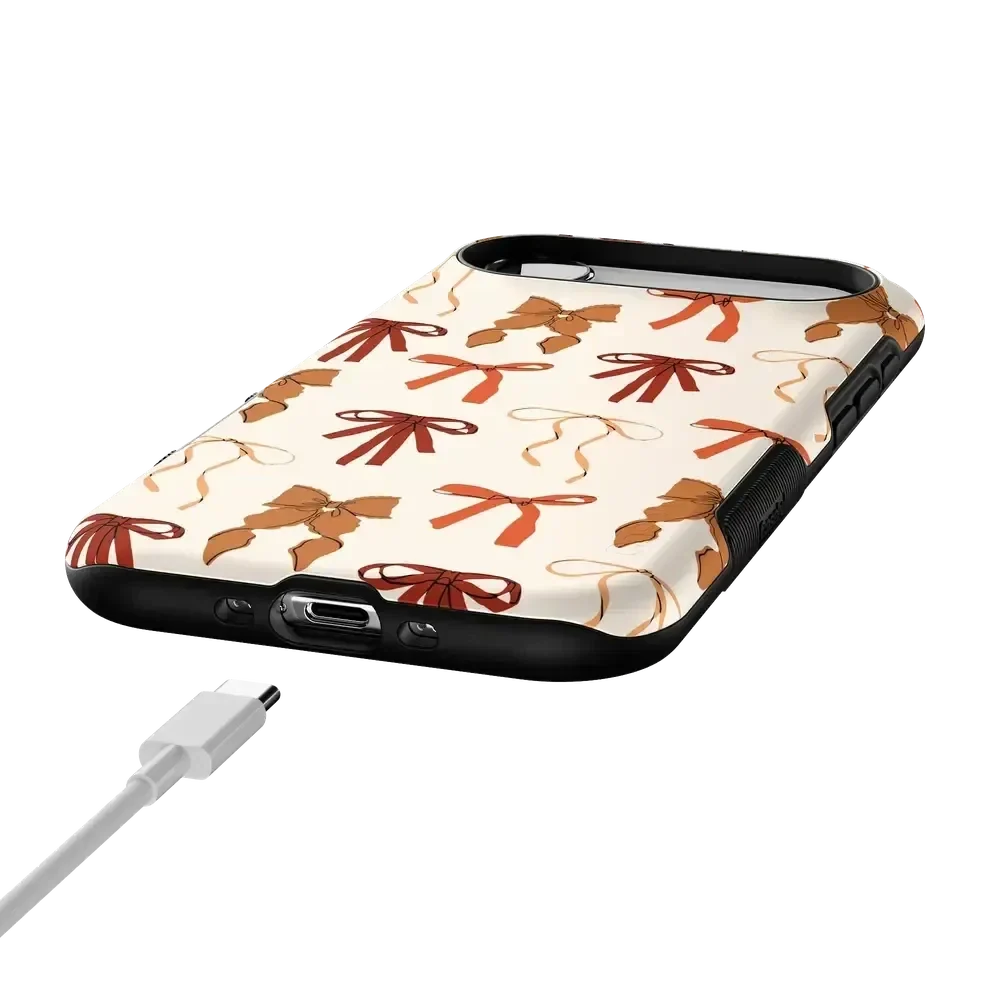 Fall Girlie | Pumpkin Spice Bows Case Phone Case get.casely