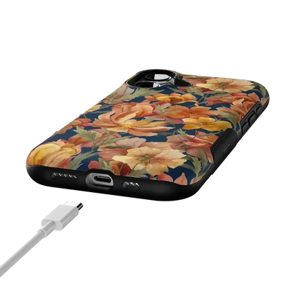 Fallen Gold | Antique Floral Case Phone Case get.casely
