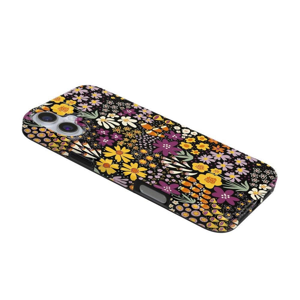 Falling for You | Plum Floral Case iPhone Case get.casely