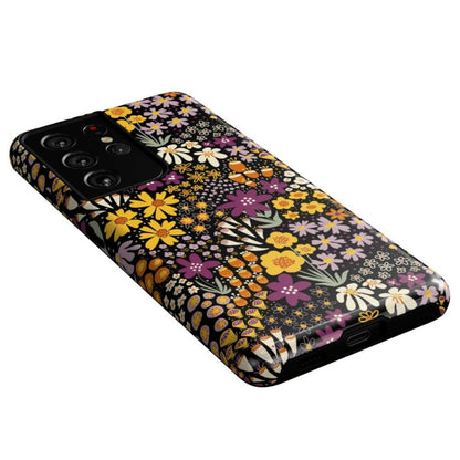 Falling for You | Plum Floral Samsung Case Samsung Case Casetry