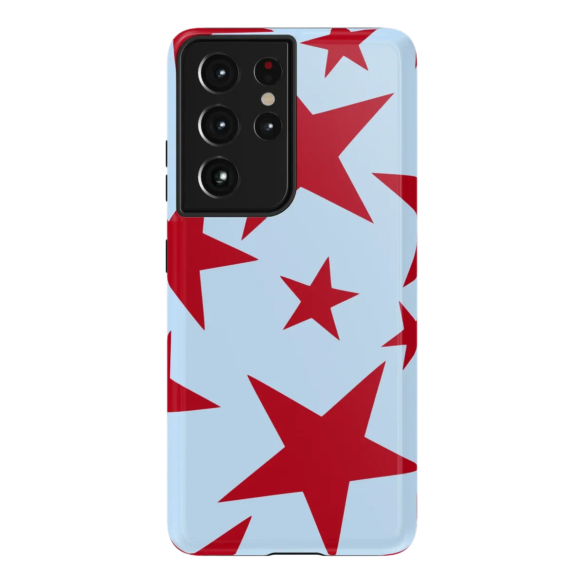 Stars Align | Blue & Red Stars Case - Galaxy S21 Ultra