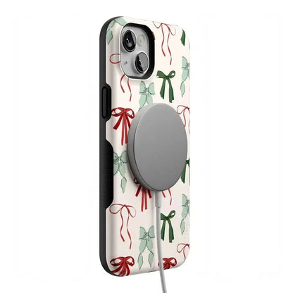 Festive Girlie | Holiday Bows Case Phone Case Casetry