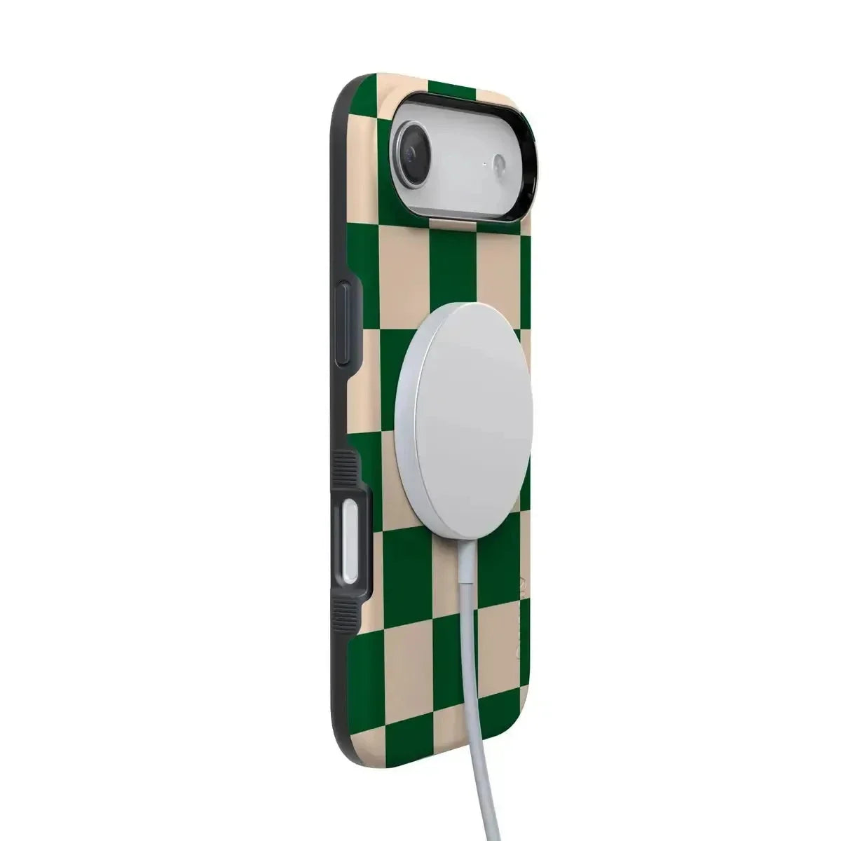 Fit Check | Green Checkerboard Case iPhone Case get.casely