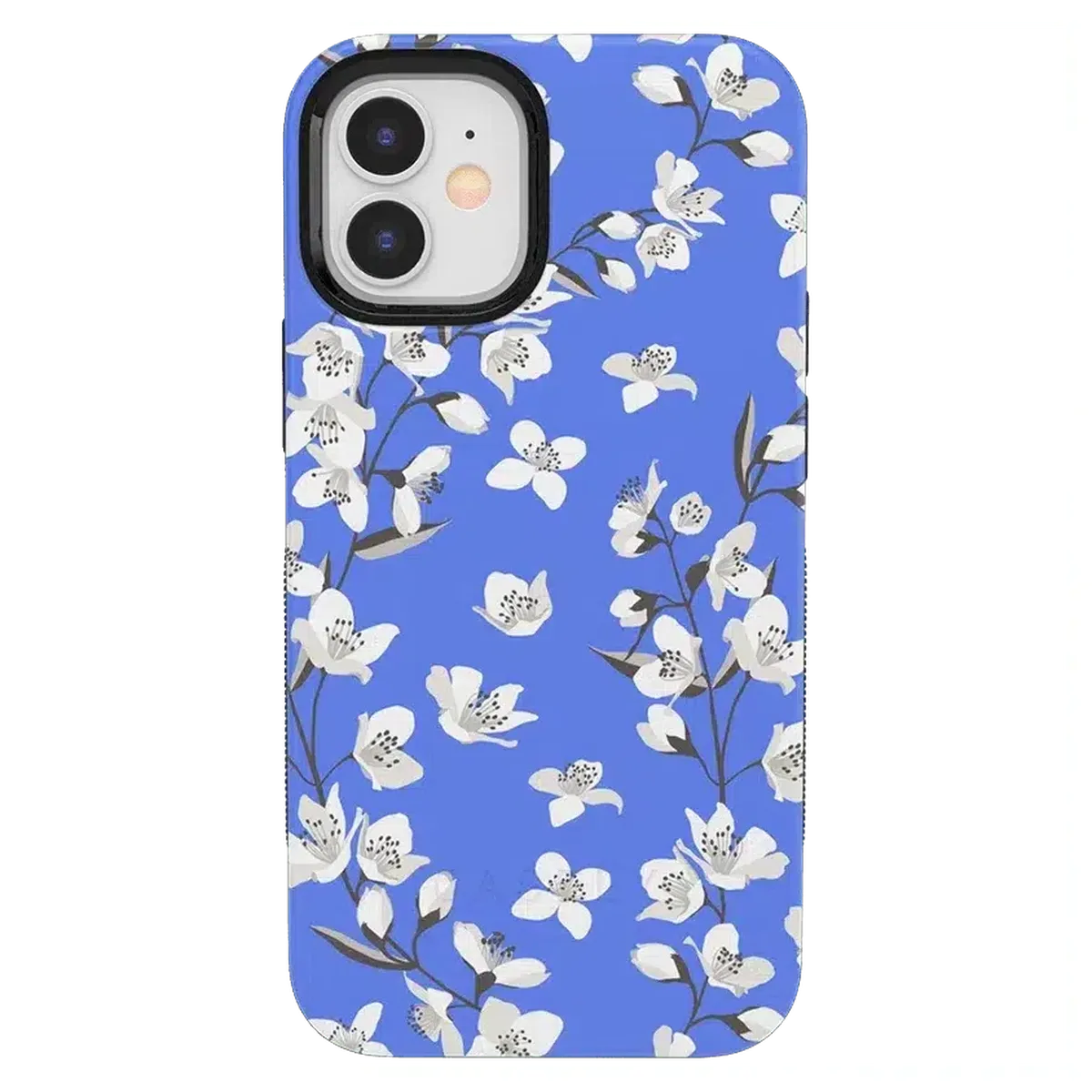 Floral Forest | Blue Cherry Blossom Floral Case iPhone Case get.casely Bold iPhone 12