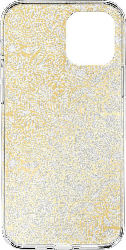 Floral Mandala | Rose Gold Clear Case iPhone Case get.casely