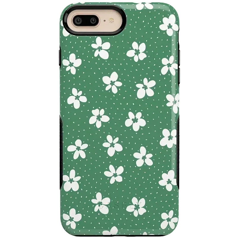 Flower My World | Jade Green Floral Case iPhone Case get.casely