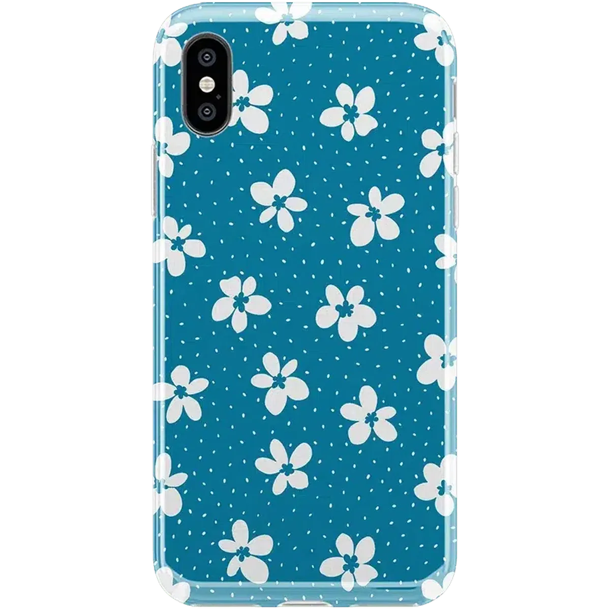 Flower My World | Ocean Blue Floral Case iPhone Case get.casely Classic iPhone XS Max