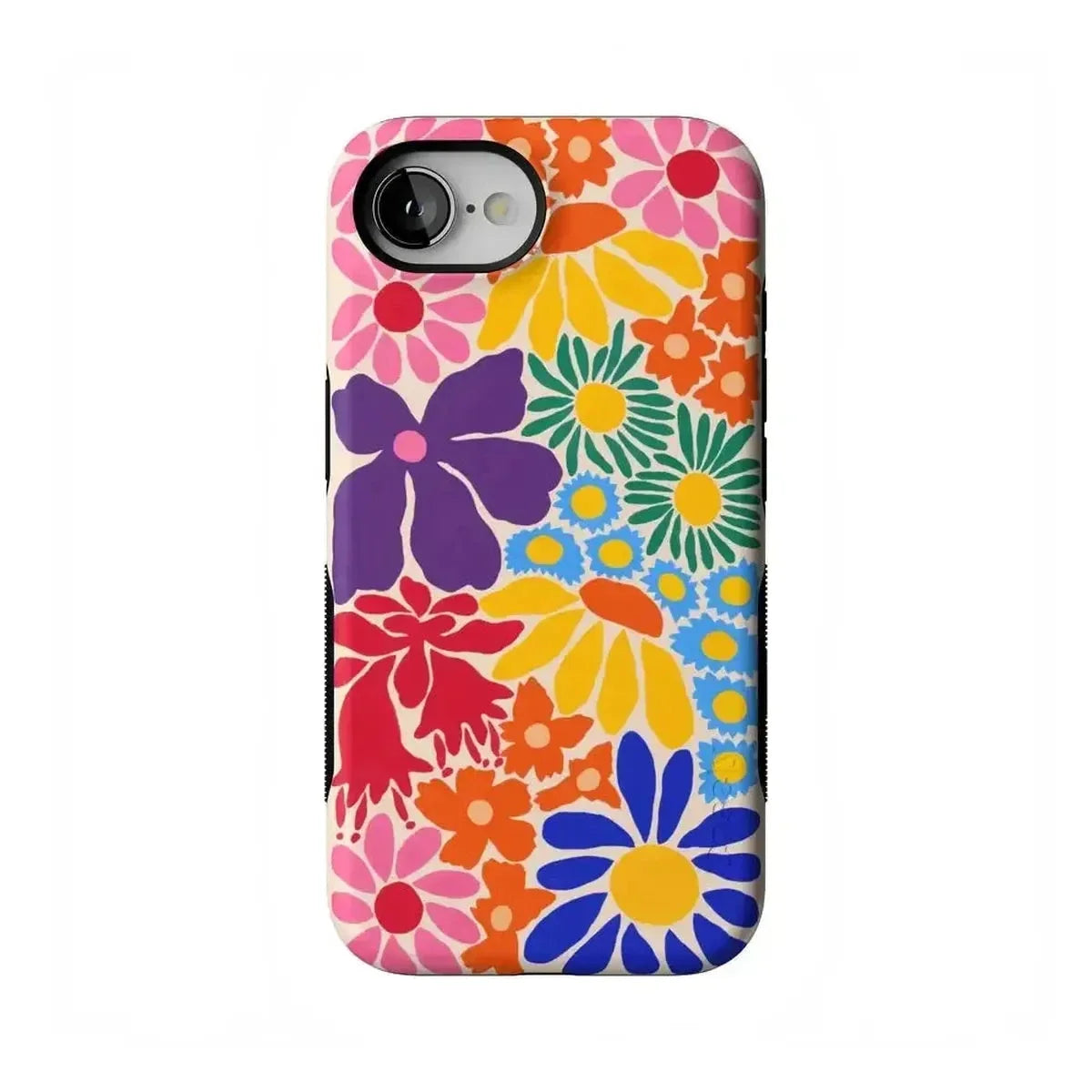 Flower Patch | Multi-Color Floral Case iPhone Case get.casely Bold Flex + MagSafe® iPhone 16e