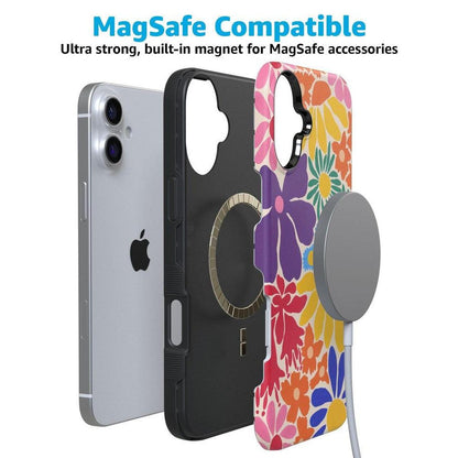 Flower Patch | Multi-Color Floral Case iPhone Case get.casely