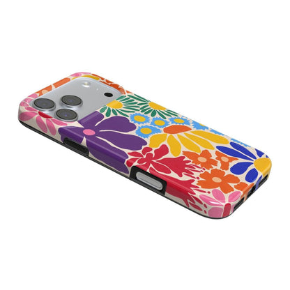 Flower Patch | Multi-Color Floral Case iPhone Case get.casely