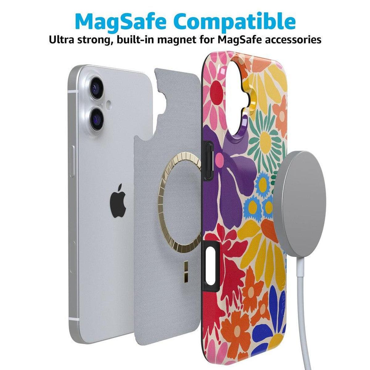 Flower Patch | Multi-Color Floral Case iPhone Case get.casely