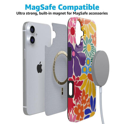 Flower Patch | Multi-Color Floral Case iPhone Case get.casely