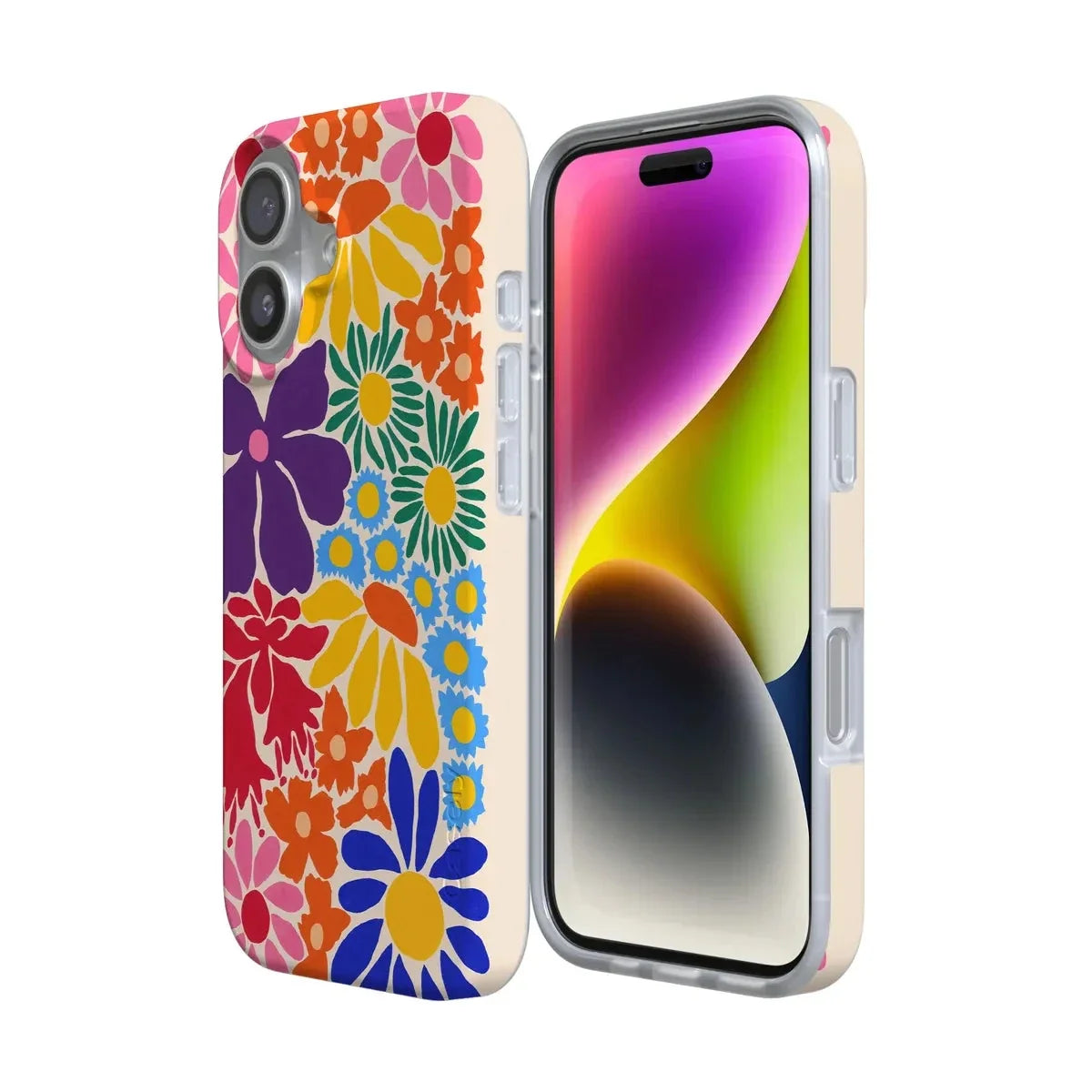 Flower Patch | Multi-Color Floral Case iPhone Case get.casely