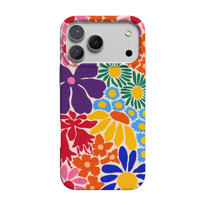 Flower Patch | Multi-Color Floral Case iPhone Case get.casely