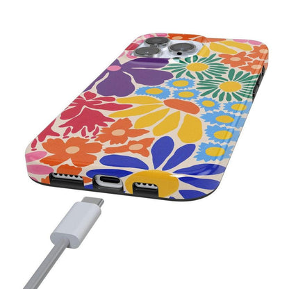 Flower Patch | Multi-Color Floral Case iPhone Case get.casely