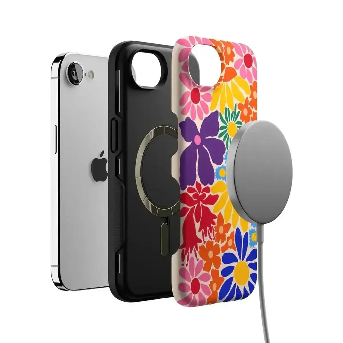 Flower Patch | Multi-Color Floral Case iPhone Case get.casely