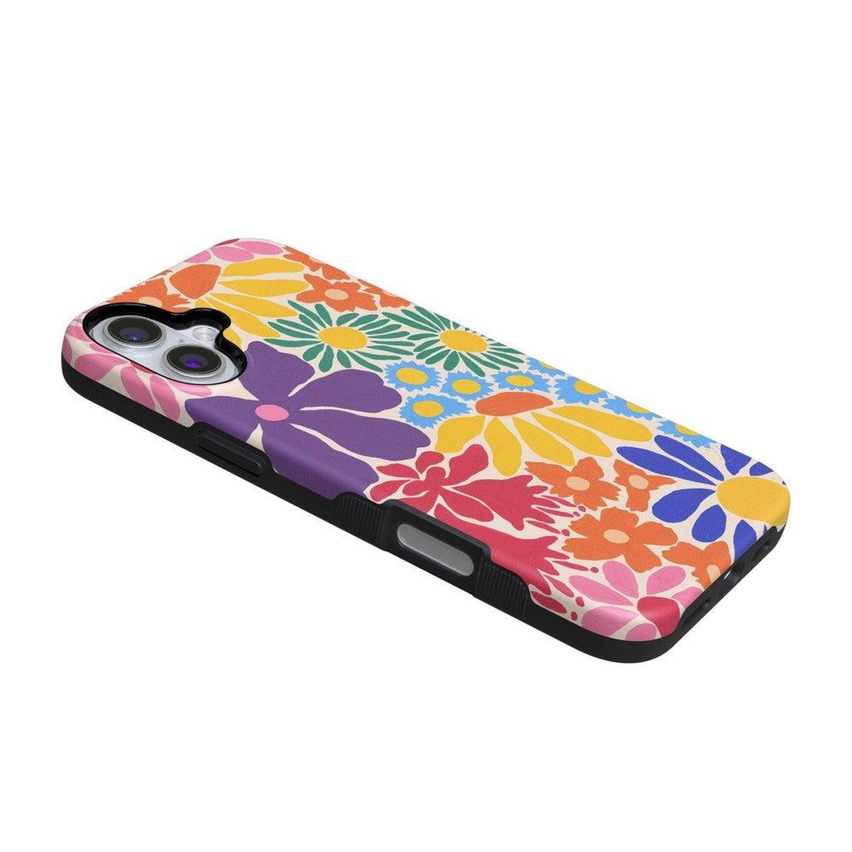 Flower Patch | Multi-Color Floral Case iPhone Case get.casely