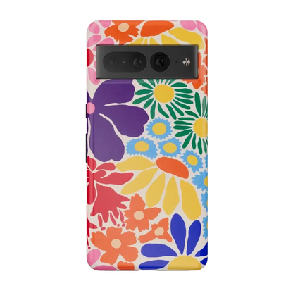 Flower Patch | Multi-Color Floral Google Pixel Case Google Pixel Case Casetry Essential Google Pixel 7 Pro