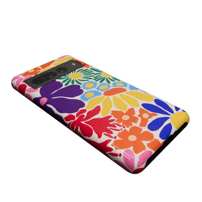 Flower Patch | Multi-Color Floral Google Pixel Case Google Pixel Case Casetry