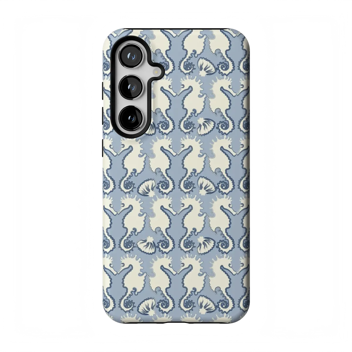 Seahorse Drift | Coastal Blues Case - Galaxy S24 Plus