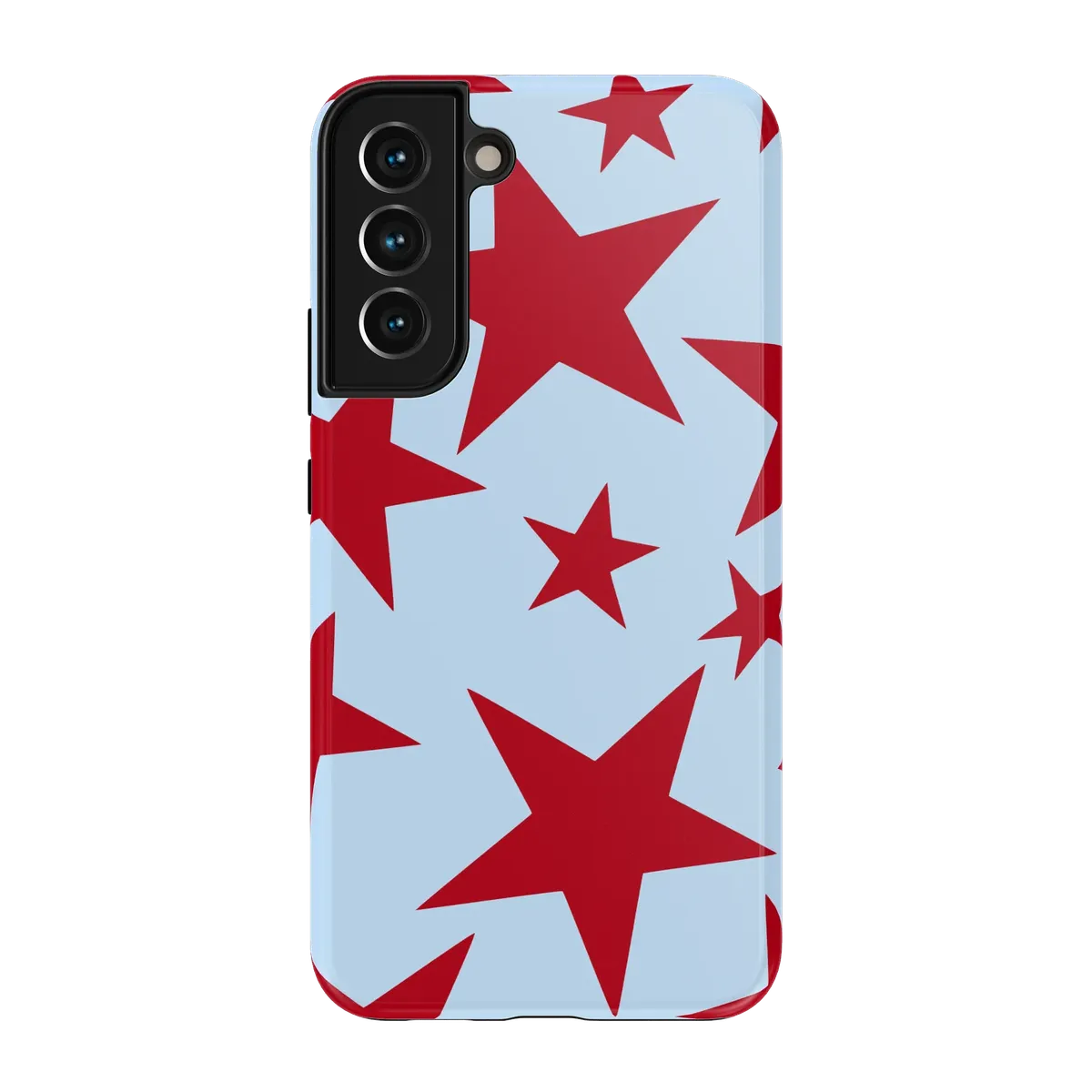 Stars Align | Blue & Red Stars Case - Galaxy S22 Plus