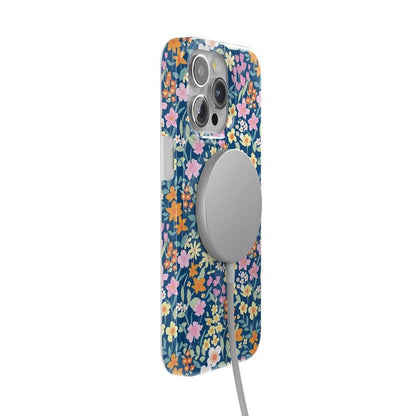 Full Bloom | Navy Floral Case iPhone Case get.casely