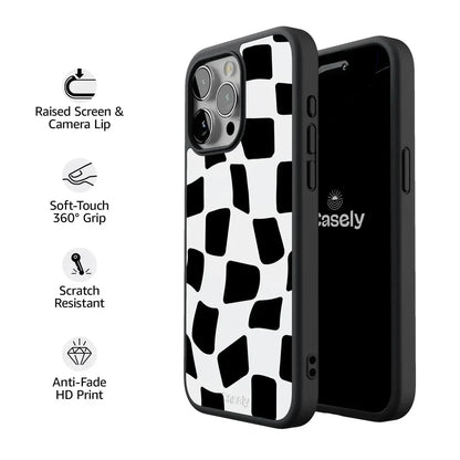 Funky Checkerboard | High Contrast Design Case Phone Case get.casely