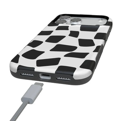 Funky Checkerboard | High Contrast Design Case Phone Case get.casely