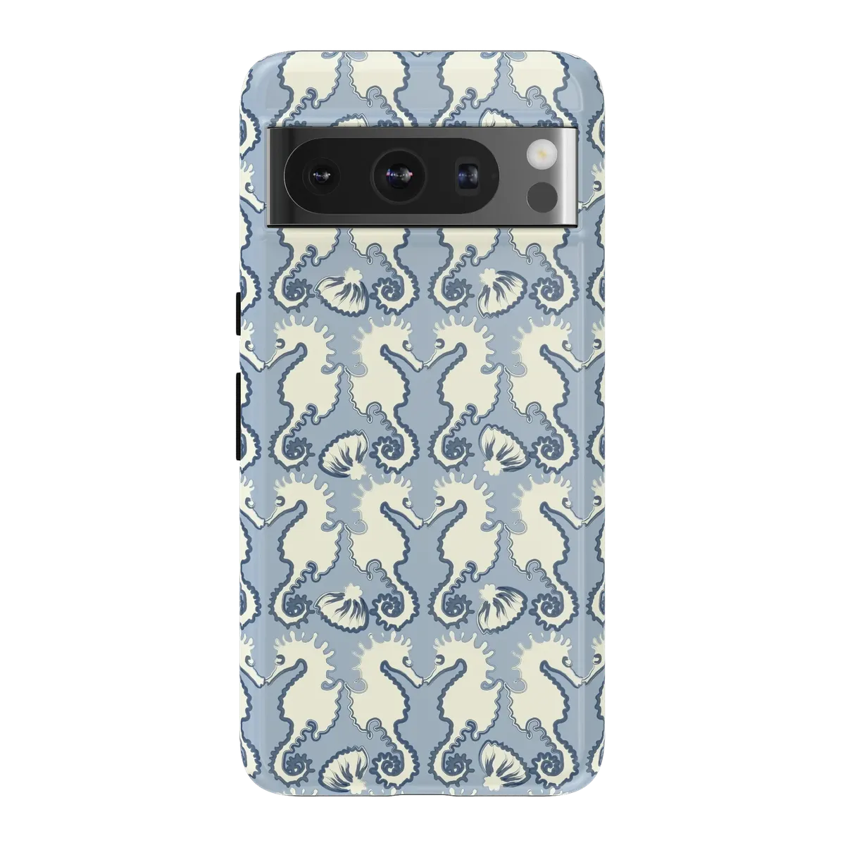 Seahorse Drift | Coastal Blues Case - Google Pixel 8 Pro