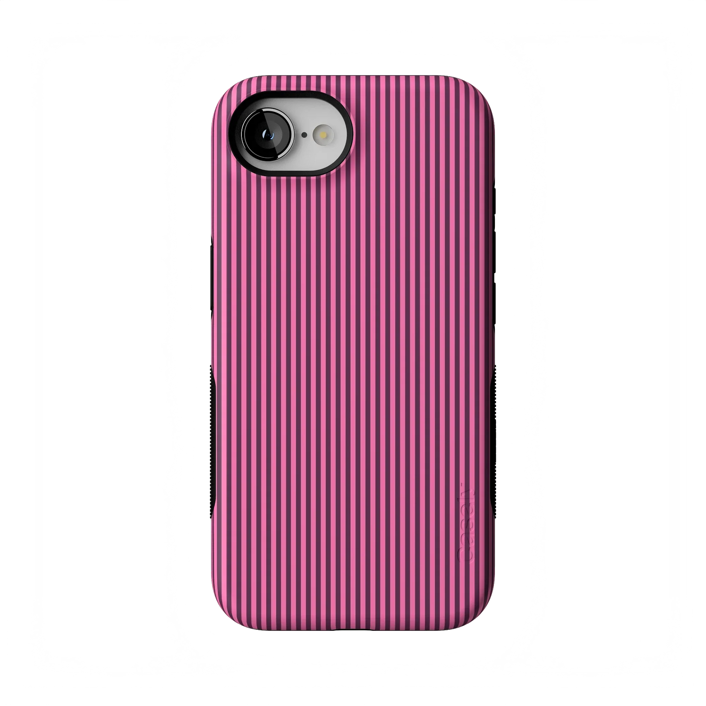 Stripes and the City | Pink & Purple Pinstripe Case - iPhone 16E