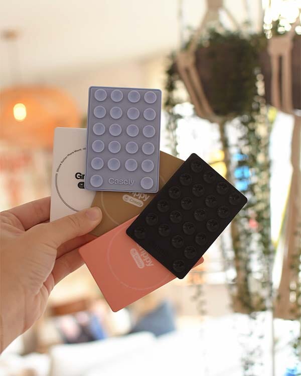 Grippy | Periwinkle Silicone Suction Phone Mount with MagSafe Grippy get.casely