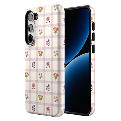 Meadow Check | Floral Gingham Case