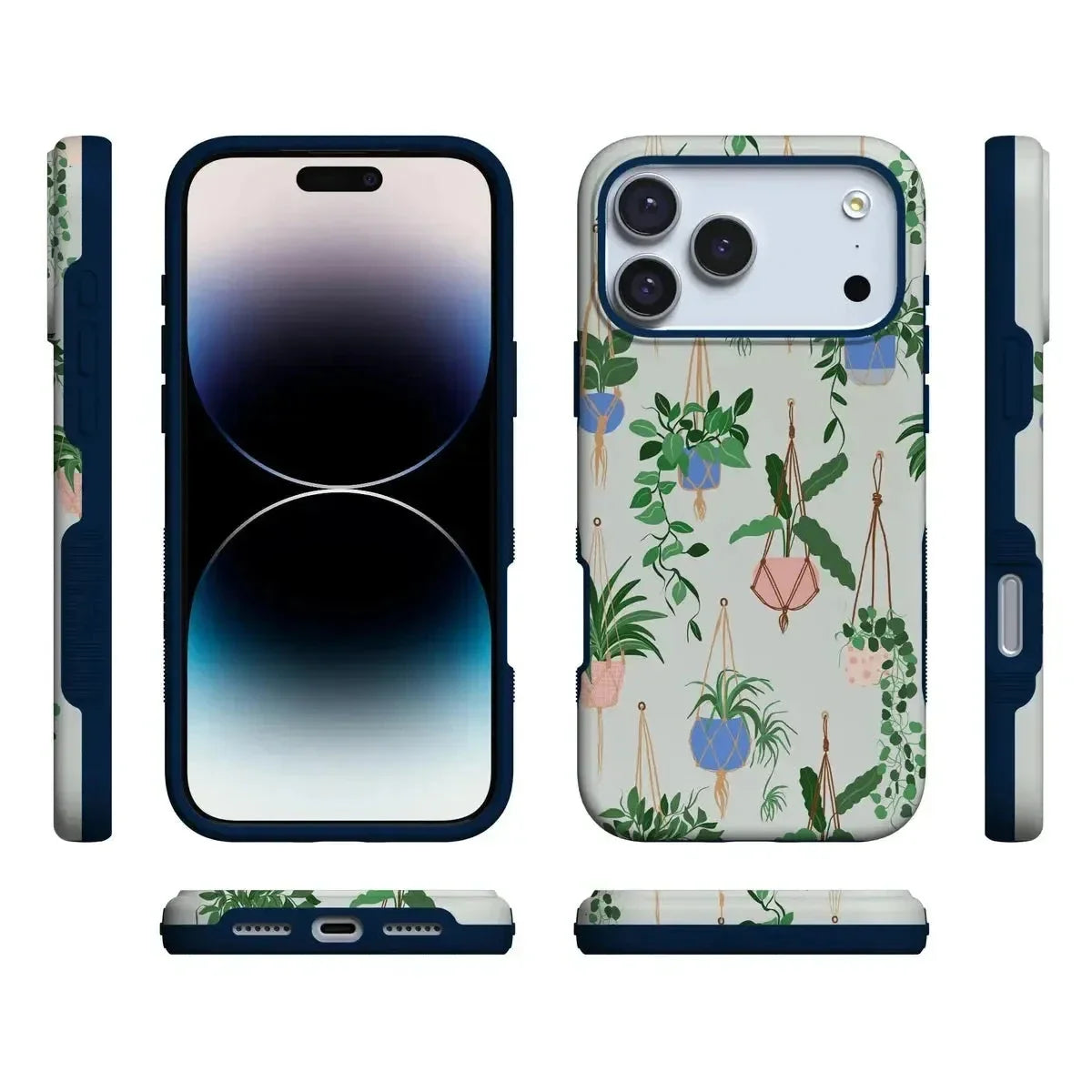 Hanging Around | Potted Plants Floral Case iPhone Case get.casely