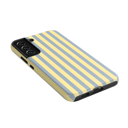 Coastline Stripes | Blue & Yellow Case