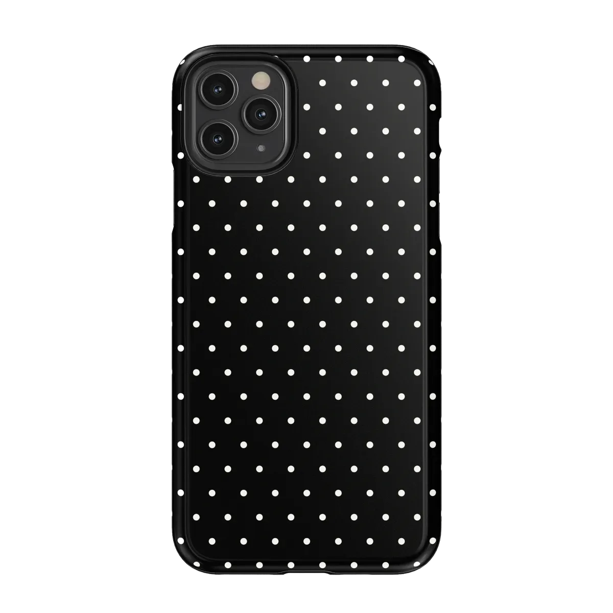 On the Dot | White Polka Dot Case