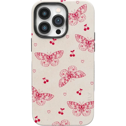 Heart Flutters | Butterfly Case iPhone Case get.casely Bold + MagSafe® iPhone 14 Pro Max