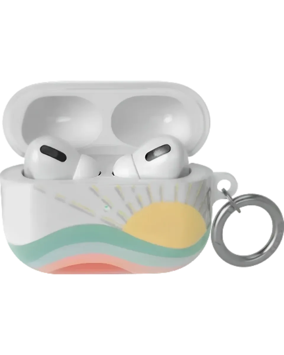 Here Comes the Sun | Colorblock Sunset AirPods Case AirPods Case get.casely AirPods Pro 2 Case
