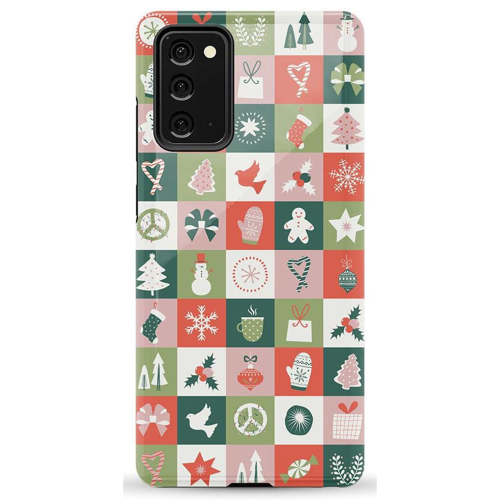 Holiday Square | Advent Calendar Case Phone Case Casetry Essential Galaxy Note 20