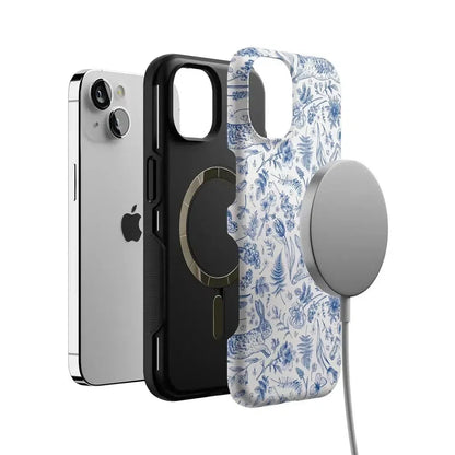 Hop & Bloom | Bunny Toile Case Phone Case Casetry