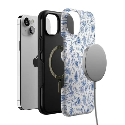 Hop & Bloom | Bunny Toile Case Phone Case Casetry