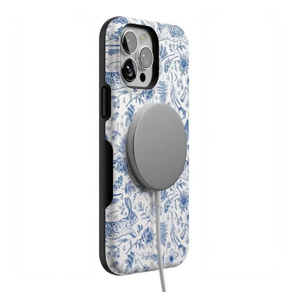 Hop & Bloom | Bunny Toile Case Phone Case Casetry