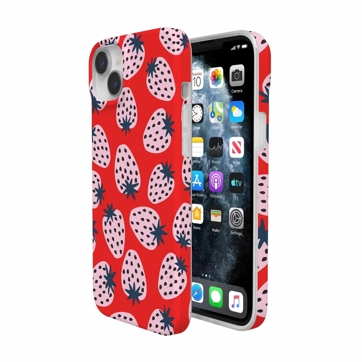 I'd Pick You | Red Strawberry Case iPhone Case get.casely