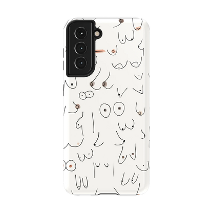 I'm With Her | Black & White Boobs Case iPhone Case get.casely