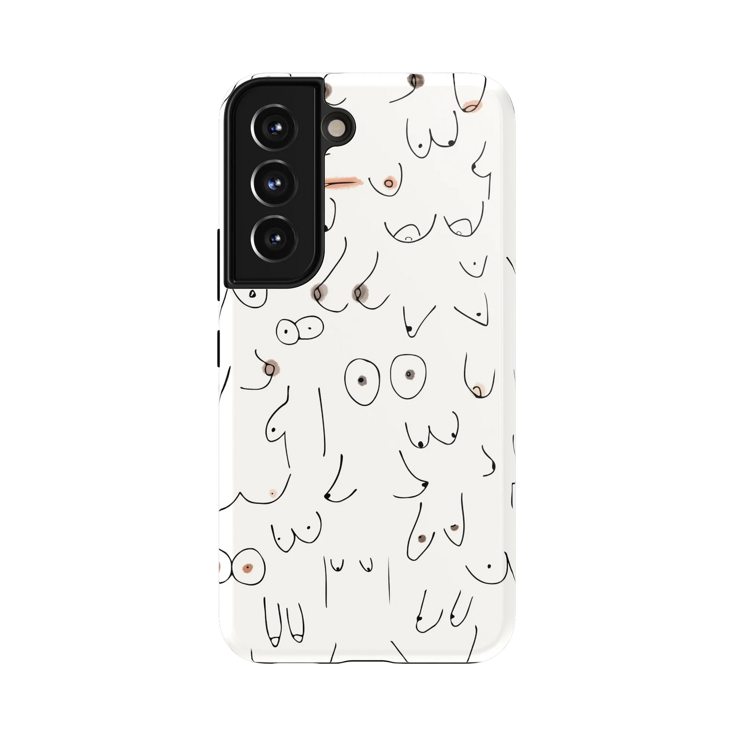 I'm With Her | Black & White Boobs Case iPhone Case get.casely