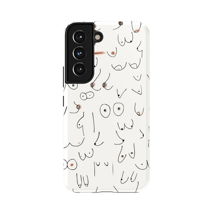I'm With Her | Black & White Boobs Case iPhone Case get.casely